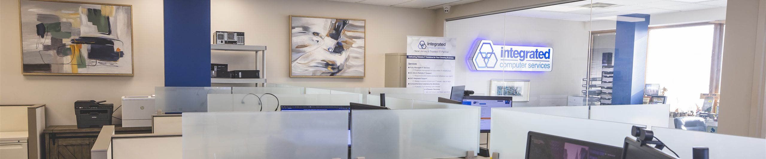 Integrated Computer Services team supporting businesses in White Plains